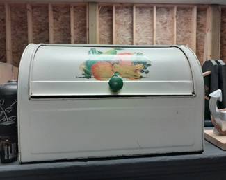 Mid Century Bread Box