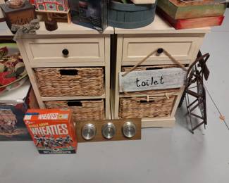 Two end tables