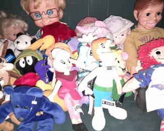 Mrs. Beasley, Jetsons, Raggedy Ann and Andy