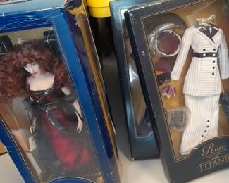 Franklin Mint Rose Titanic doll with clothes