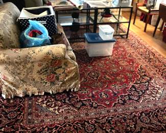 Henredon Chair and Ottoman 