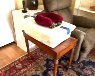 Antique Pumpkin Side  table 