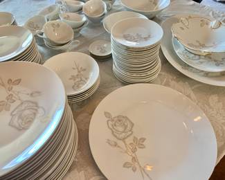 Rosenthal Germany Raymond Lowey Classic Modern, "Classic Rose" Fine Dinnerware