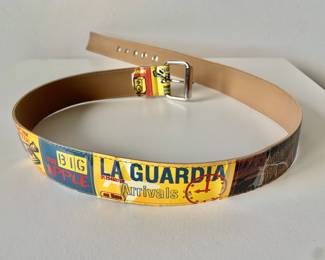 Viintage NYC Themed Belt