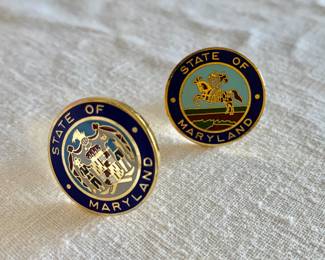 State of Maryland Cufflinks