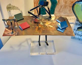 Signed Lawyer Figurine