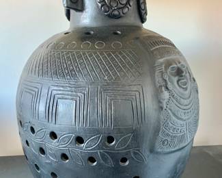 Large MCM Ceramic Table Lamp