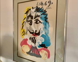 Pablo Picasso "Portraits Imaginaires: Mousquetaire" Print