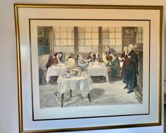 The Plaintiff and the Defendant Sadler, W. Dendy  Framed Print