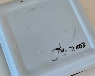 MCM Signed Cufflink Box