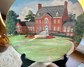 Maryland Government House Colonial Plate