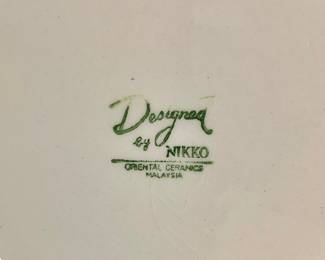 Vintage Nikko Dining Set