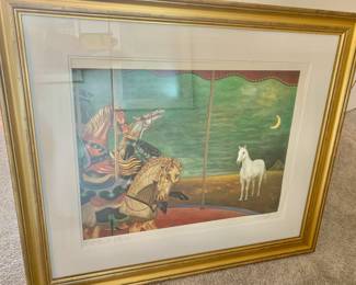 Signed and Framed Albert Shvilly Art