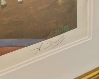 Signed and Framed Albert Shvilly Art