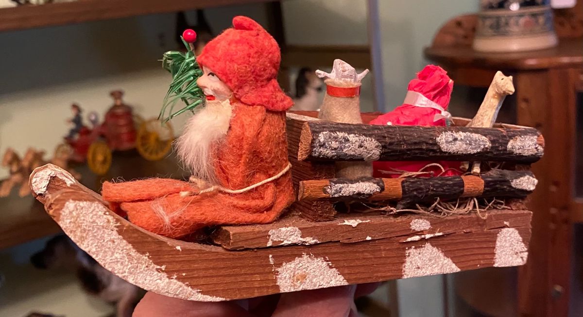 German Antique Belsnickel, one of several
