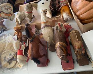 Antique pull toys