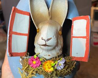 Antique German Papier Mache, uncommon
