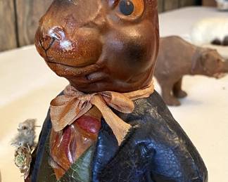 Antique German papier mache