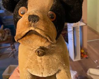 Antique Steiff French Bulldog