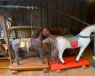 good antique pull toys