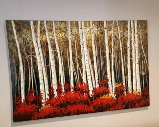 oil on canvas painting