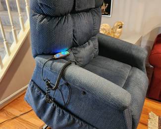 power assist recliner with massage functions, excellent condition