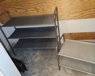 2 shoe racks