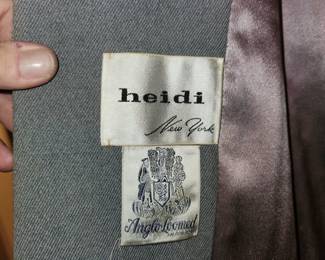 vintage ladies winter coat