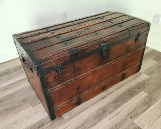 antique trunk