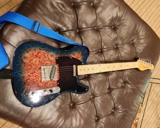 signed acoustic guitar signed by Jay Turser