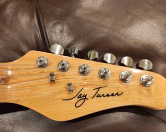 signed acoustic guitar signed by Jay Turser