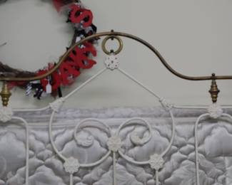 Beautiful antique cast iron scrolled fan