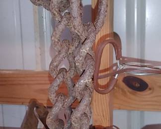 Great Hand Forged hook and chain