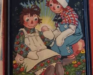 Raggedy Ann vintage books