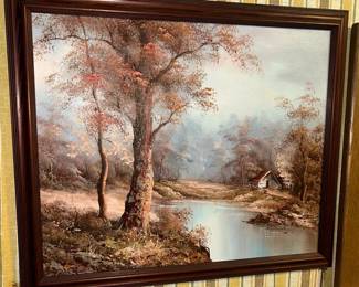 Very nice Serene oil painting