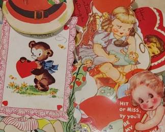 Vintage Valentine cards