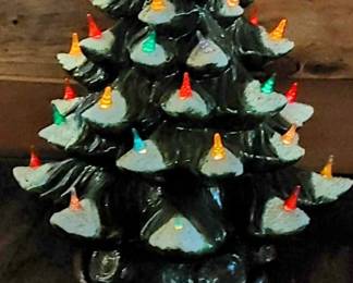 Vintage ceramic Christmas tree
