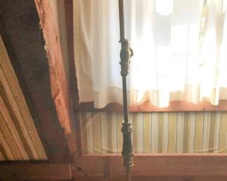 Beautiful vintage cast iron floor lamp