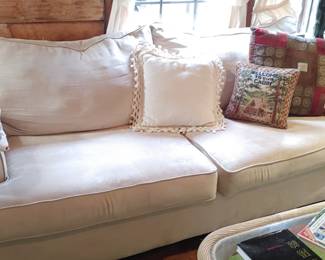 Very high-end quality Beige I have drowned Super comfortable Micro suede sofa