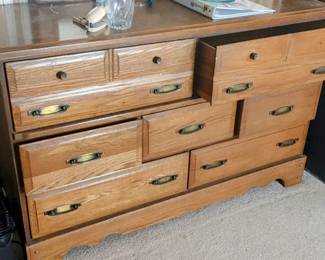 All wooden dresser