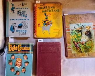 Vintage books Tom Thumb and more