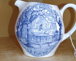 Staffordshire England juice pitcher the pirate's House Savannah