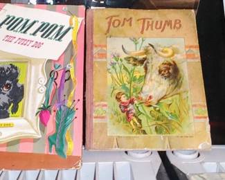 Great vintage books Tom Thumb and more