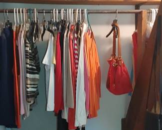 Ladies clothing and purses