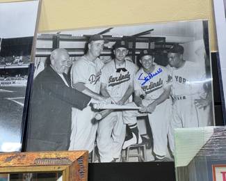 This signed baseball memorabilia is on sale. Please call or text 703-895-9344 to buy or for questions.