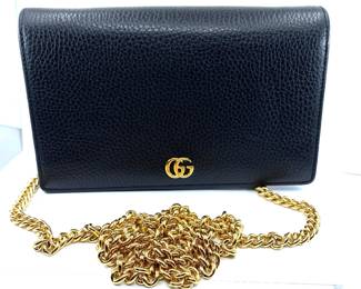 Gucci GG Marmont leather mini chain bag