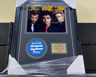 This Green Day memorabilia is on sale. Please call or text 703-895-9344 to buy or for questions.