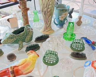 flower frog collection