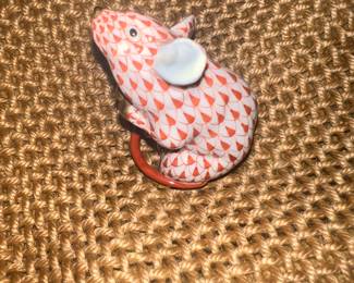 Herend hand painted porcelain art piece 