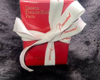 Baccarat oil Brand new in Box